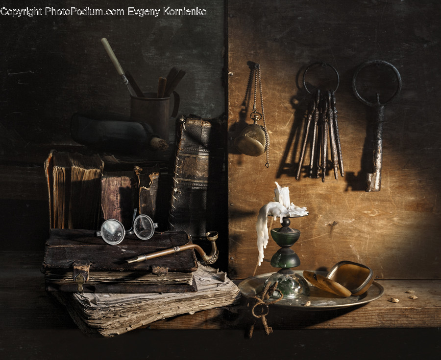 Tripod, Lab, Drawer, Furniture, Crypt