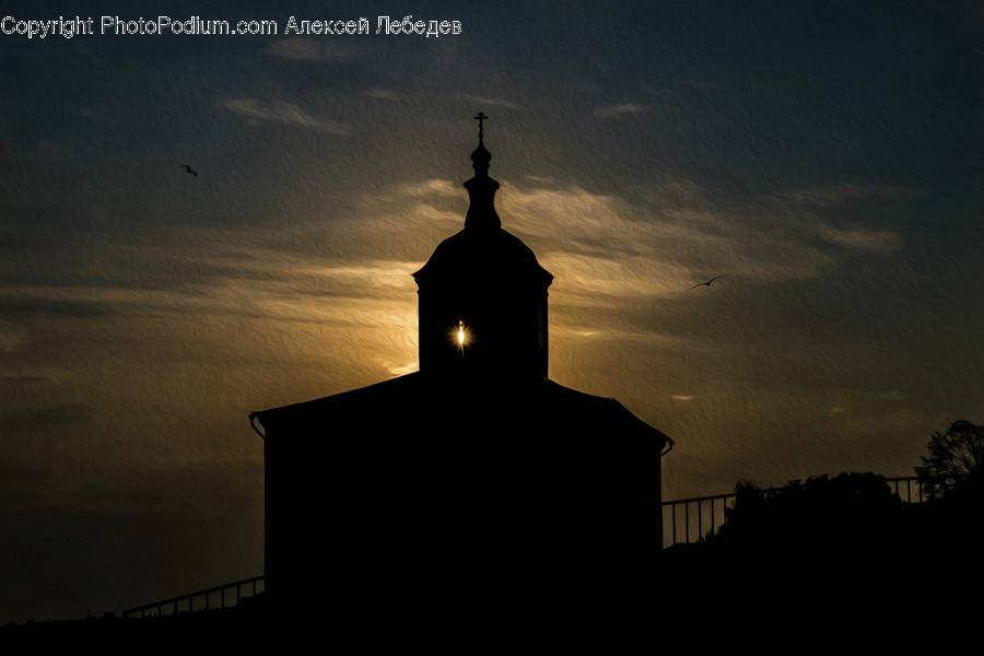 Architecture, Bell Tower, Building, Tower, Dome