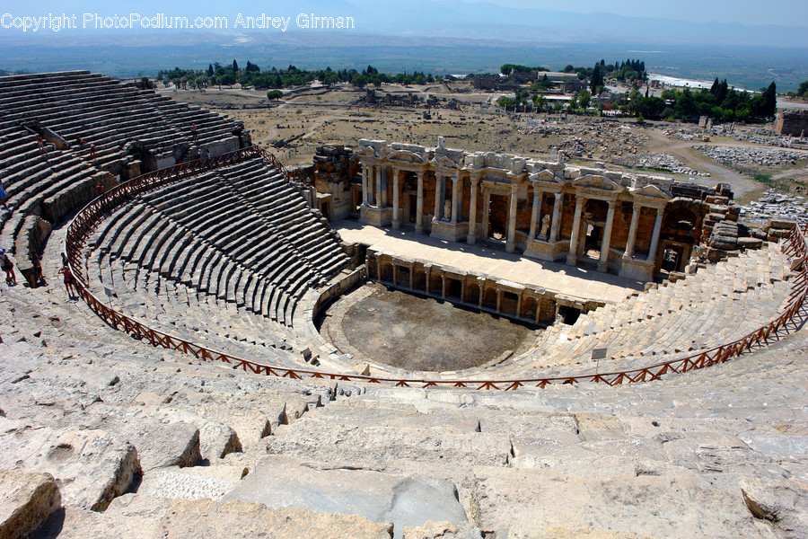 Amphitheater, Amphitheatre, Architecture, Arena, Building
