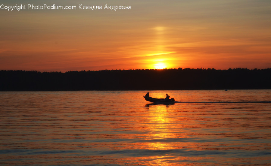 Dawn, Dusk, Nature, Outdoors, Red Sky