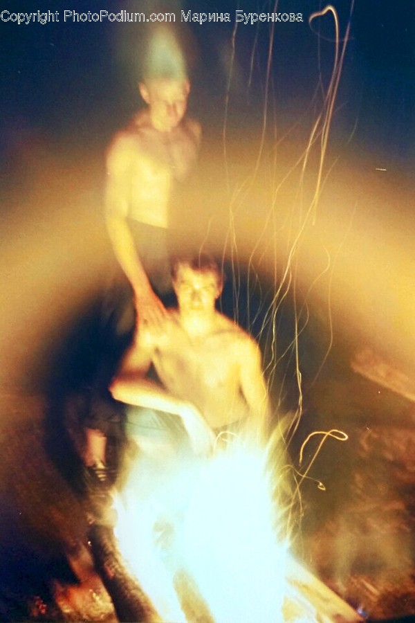 Bonfire, Campfire, Camping, Fire, Flame