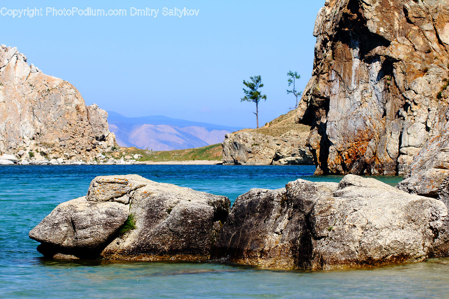 Cliff, Outdoors, Hole, Promontory, Rock