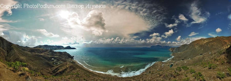 Promontory, Beach, Coast, Nature, Ocean