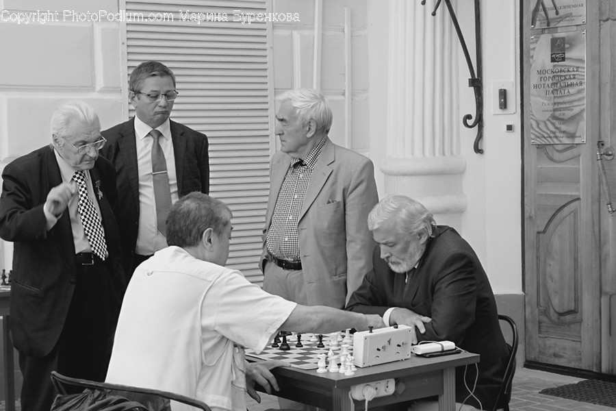 Chess, Game, Human, People, Person