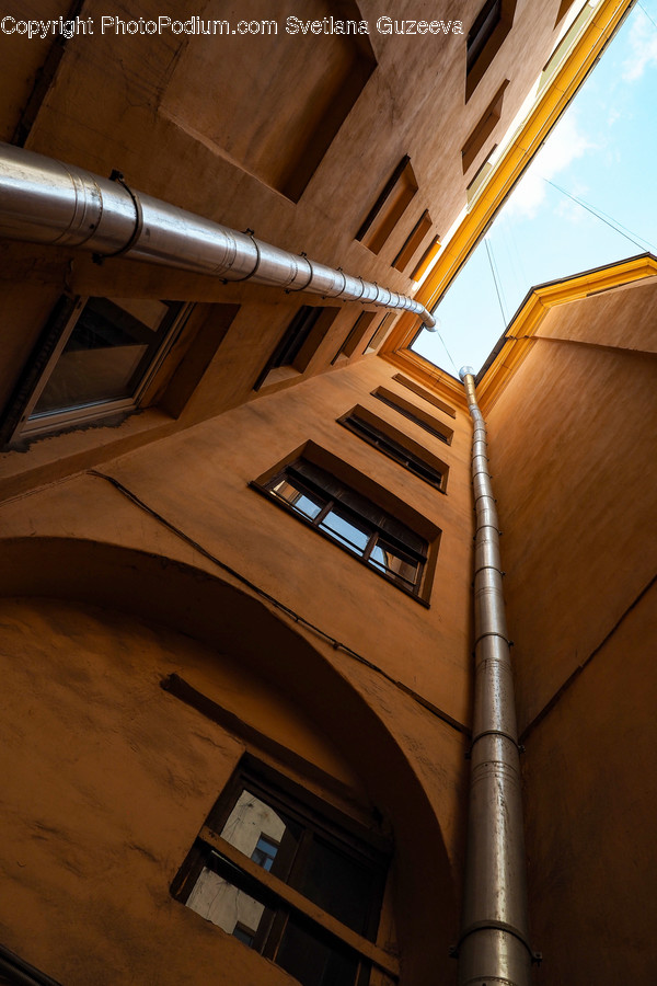 Banister, Handrail, Building, Housing, House