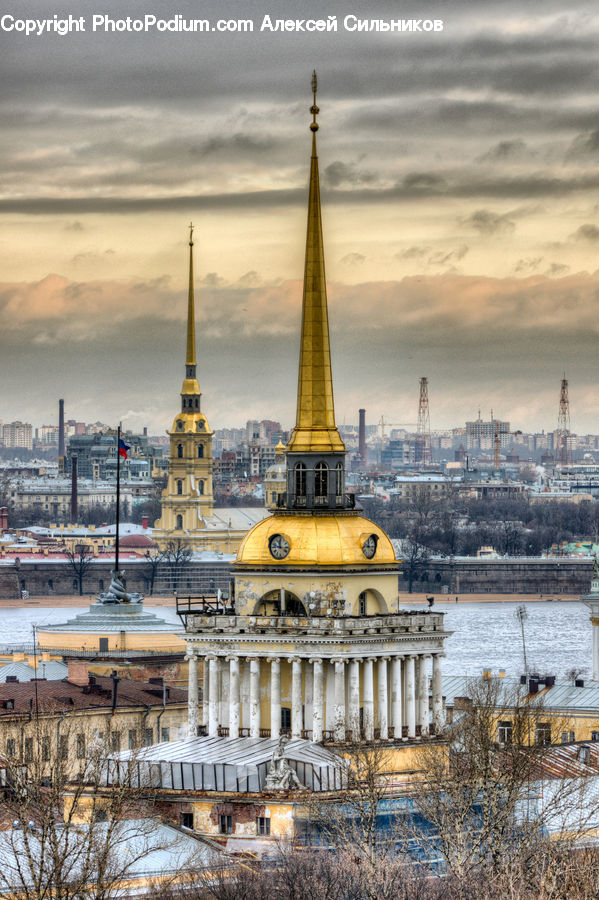 Architecture, Dome, Mosque, Worship, Downtown, Plaza, Town Square