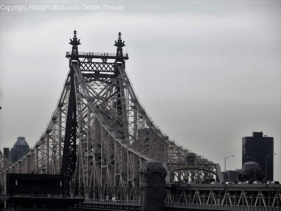 Bridge, Building, Architecture, Tower, City