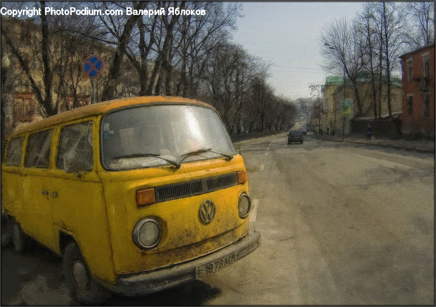 Car, Vehicle, Windshield, Cab, Taxi, Bus, Minibus