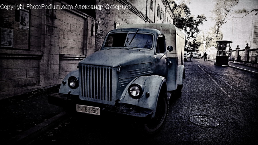 Asphalt, Tarmac, Automobile, Car, Sedan