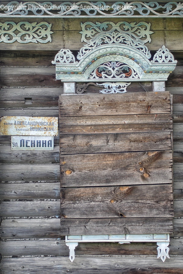 Wood, Furniture, Box, Crate, Building