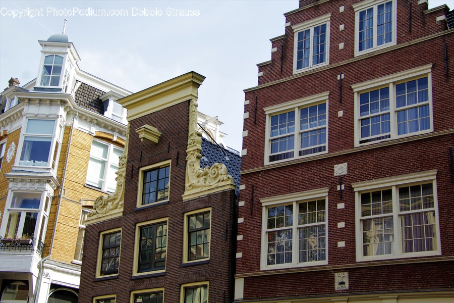 Brick, Apartment Building, Building, City, High Rise