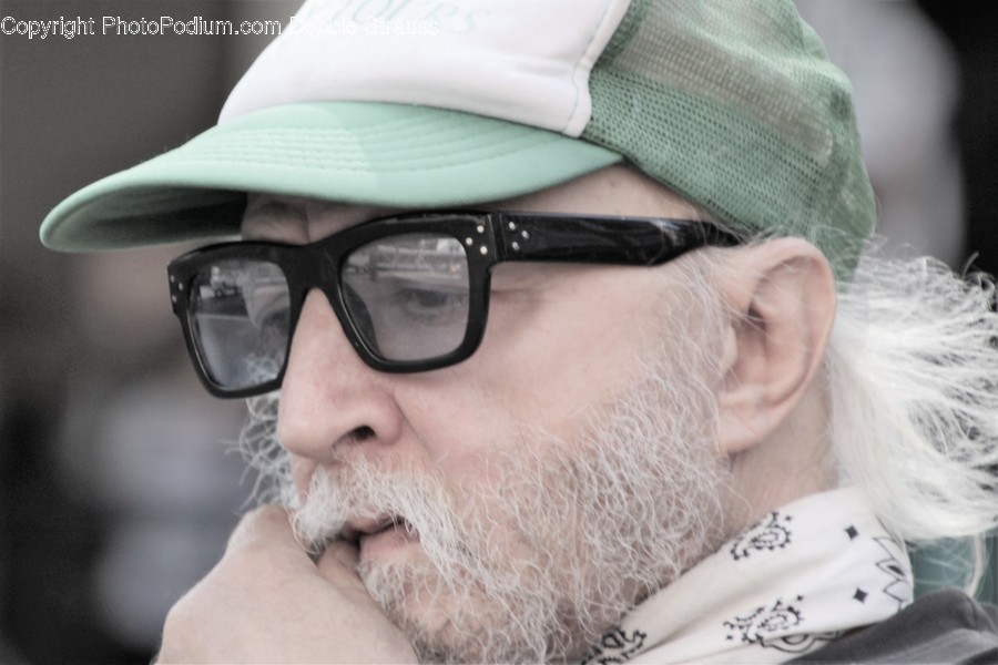 Human, People, Person, Beard, Glasses