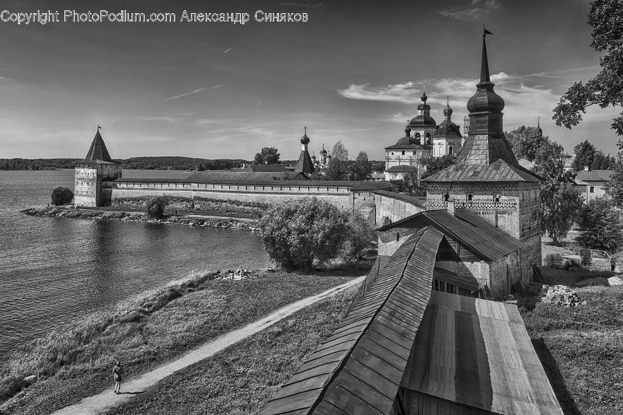 Architecture, Building, Castle, Dock, Pier