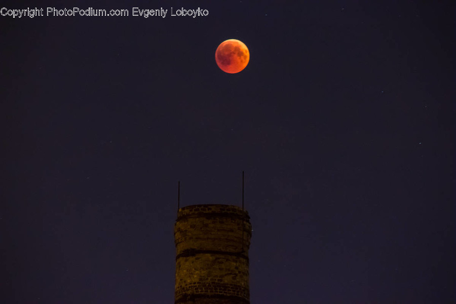 Astronomy, Eclipse, Lunar Eclipse, Moon, Night