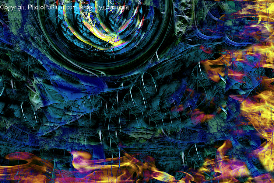 Art, Painting, Fractal, Ornament, Modern Art