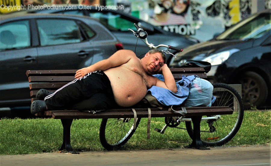 Human, People, Person, Park Bench, Bicycle