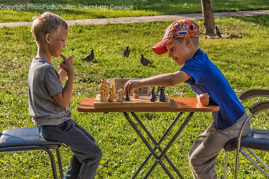 Human, People, Person, Chess, Game