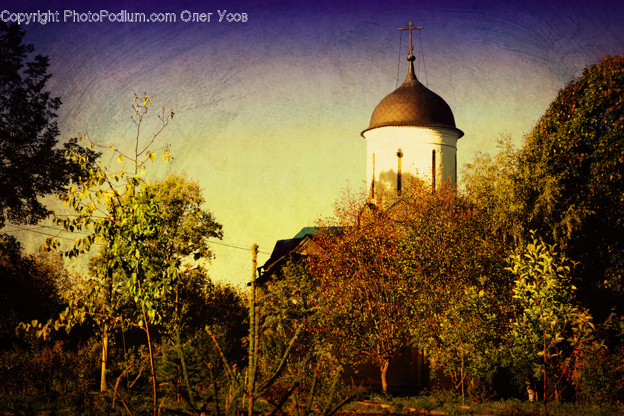 Architecture, Bell Tower, Building, Tower, Dome