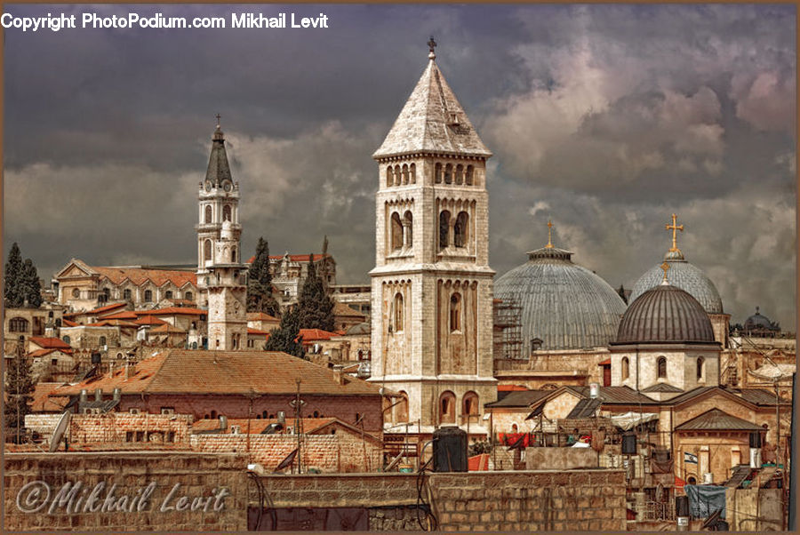 Architecture, Bell Tower, Clock Tower, Tower, Housing, Monastery, Building