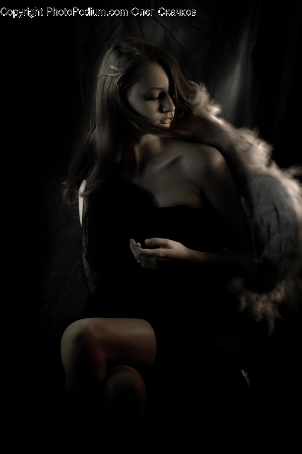 Human, People, Person, Smoke, Female
