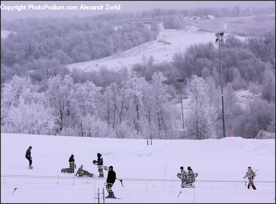Piste, Slide, Snow, Snowboarding, Sport, Leisure Activities