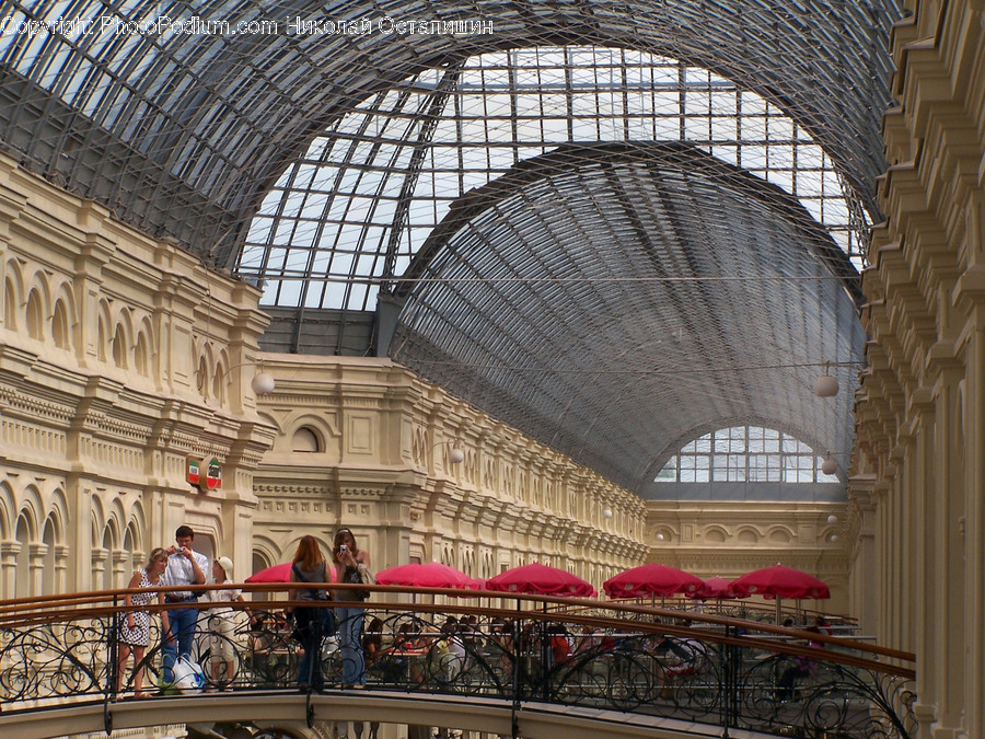 Balcony, Architecture, Building, Dome, Banister
