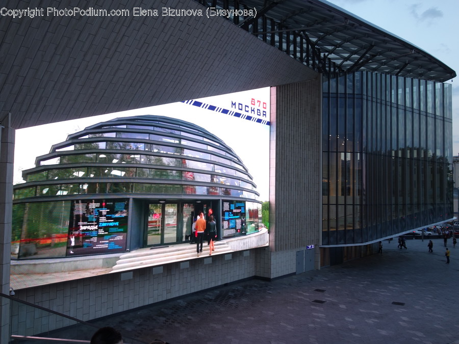 Kiosk, Shop, Building, Architecture, Convention Center