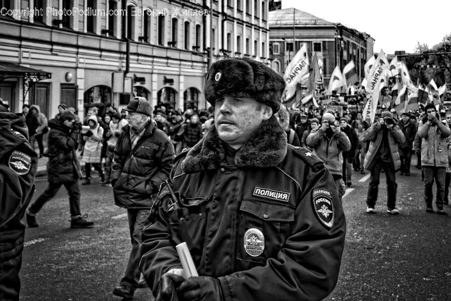 Human, People, Person, Crowd, Marching