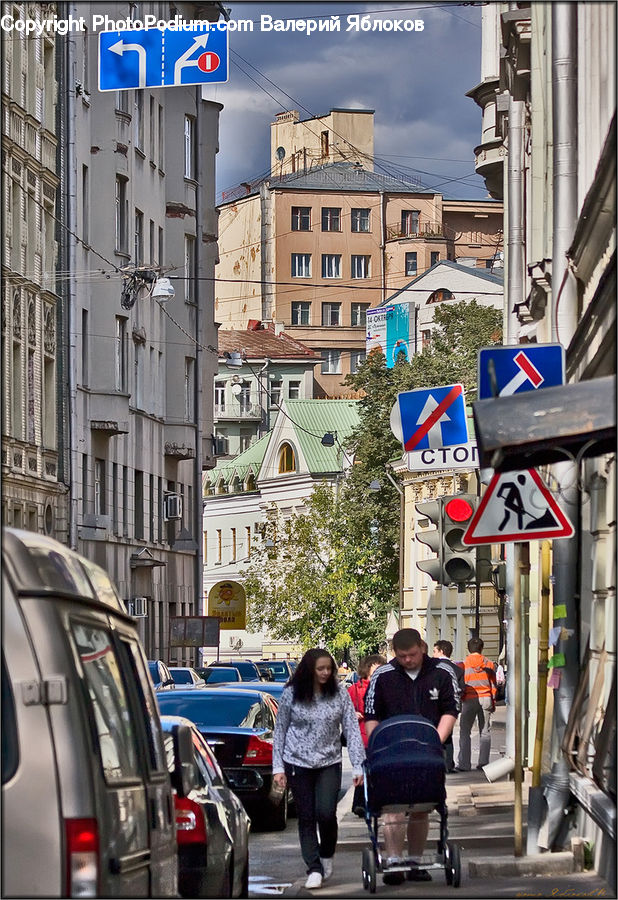 People, Person, Human, Automobile, Car, Vehicle, Stroller