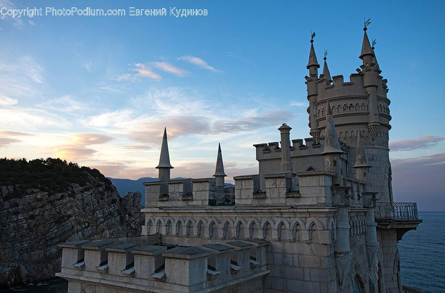 Architecture, Building, Castle, Spire, Steeple