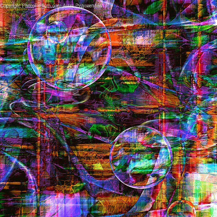 Bubble, Art, Collage, Poster, Modern Art
