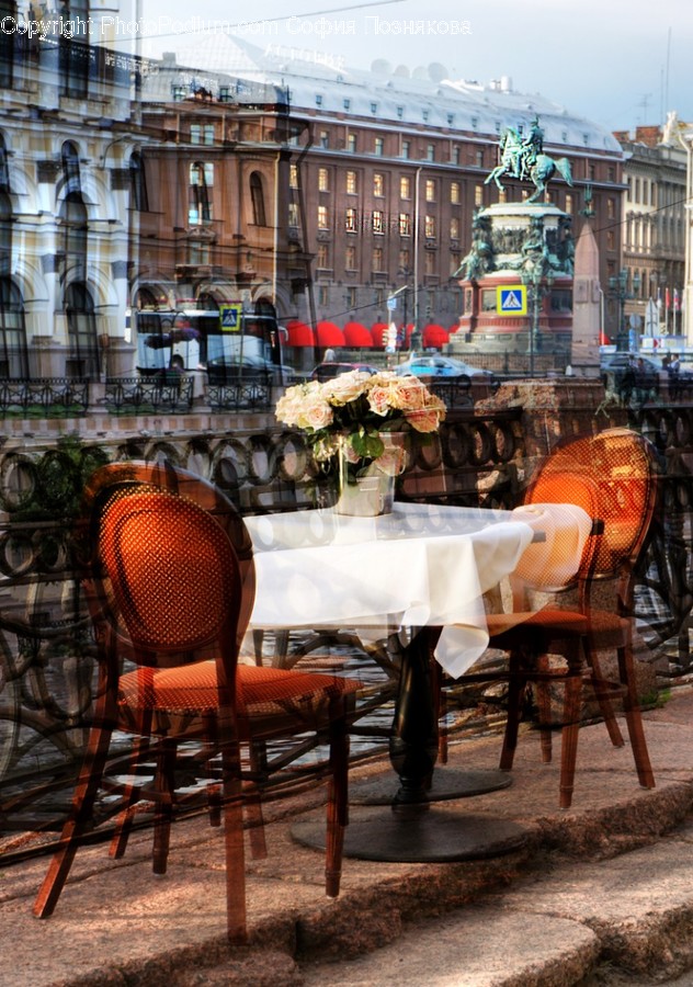 Chair, Furniture, Dining Table, Table, Balcony
