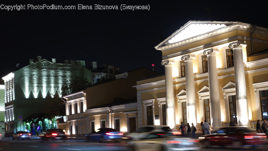 Architecture, Building, Column, Pillar, House