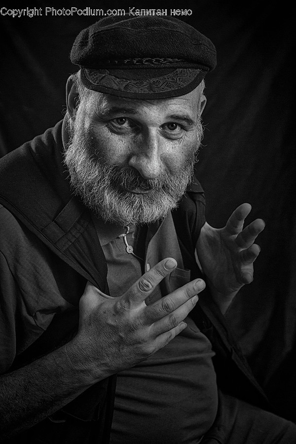 Beard, Face, Human, Person, Portrait