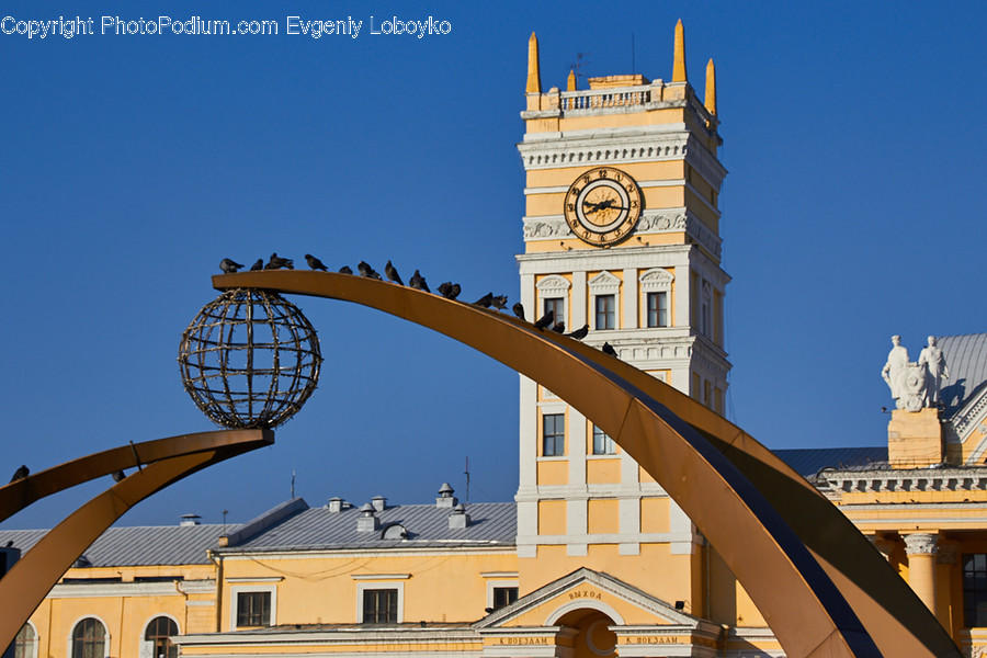 Architecture, Building, Clock Tower, Tower, Arch