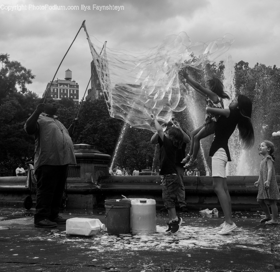 Human, People, Person, Constriction Crane, Chair