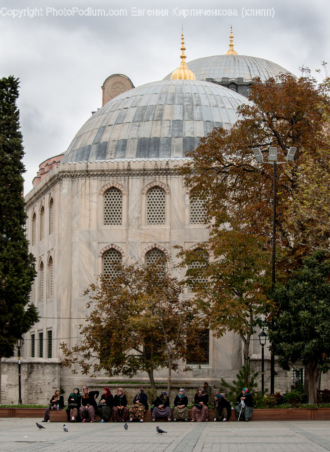 Architecture, Building, Dome, Castle, House