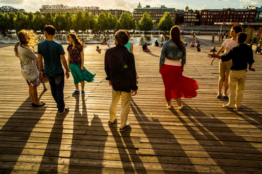 Human, People, Person, Boardwalk, Bridge