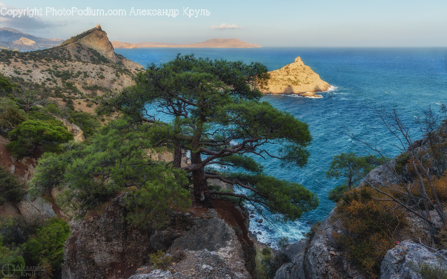 Cliff, Outdoors, Promontory, Nature, Ocean