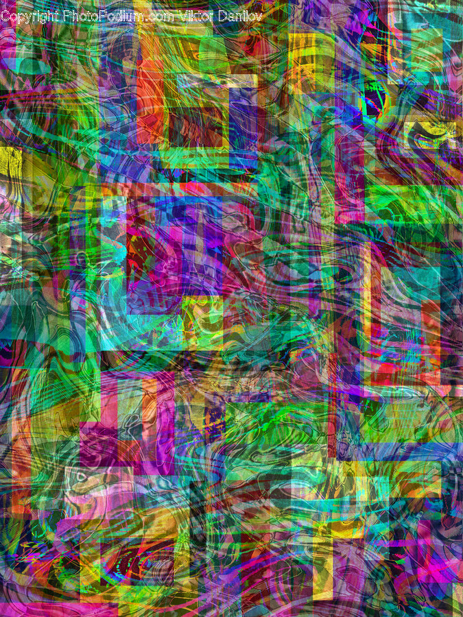 Art, Collage, Poster, Modern Art