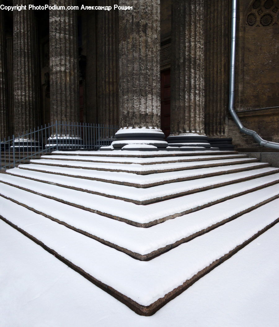 Ice, Outdoors, Snow, Tomb, Building, Furniture