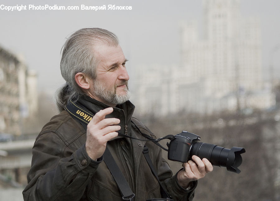 People, Person, Human, Photographer, Bag, Camera, Electronics