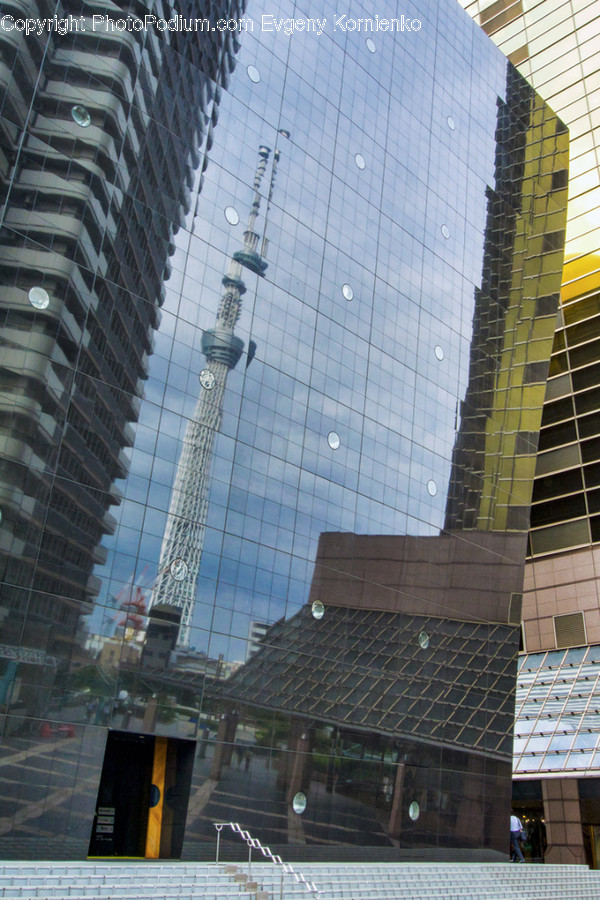 Building, City, High Rise, Town, Urban