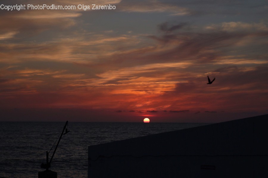 Dawn, Dusk, Nature, Outdoors, Red Sky