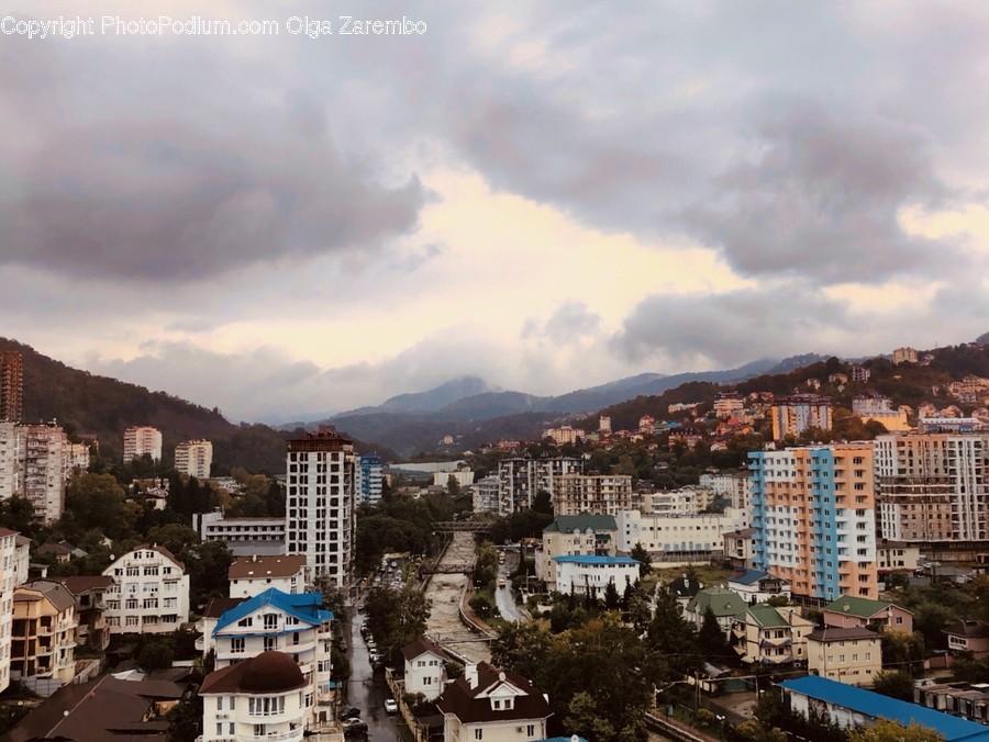 Building, City, Downtown, Town, Urban