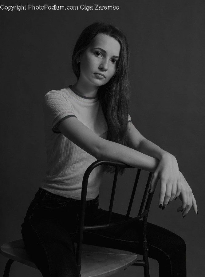 Chair, Furniture, Human, People, Person
