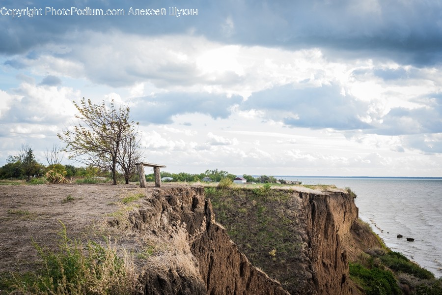 Cliff, Outdoors, Coast, Nature, Ocean