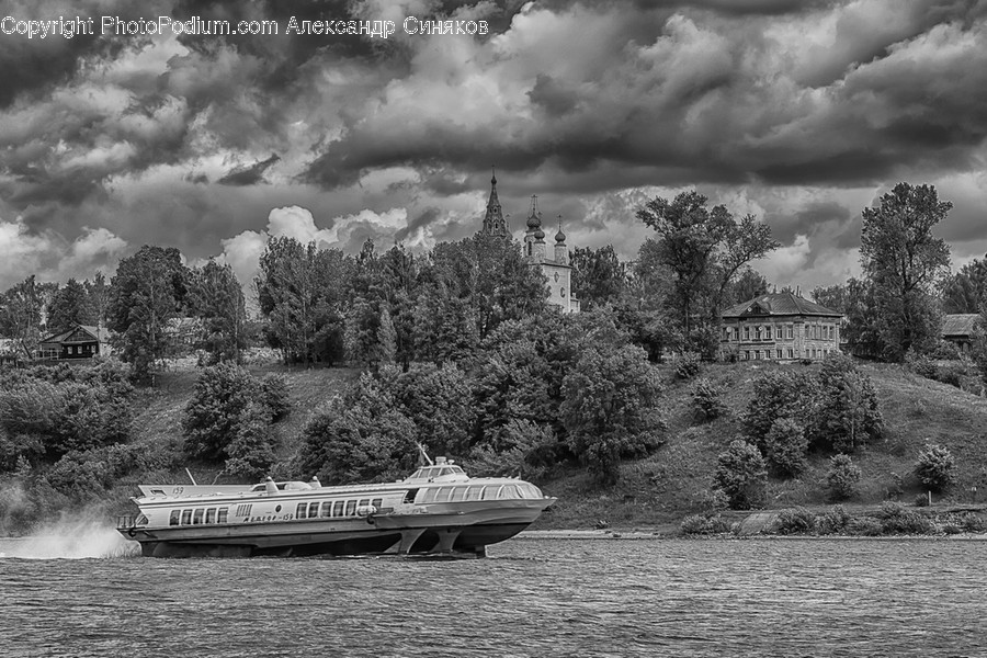 Train, Transportation, Vehicle, Boat, Ferry