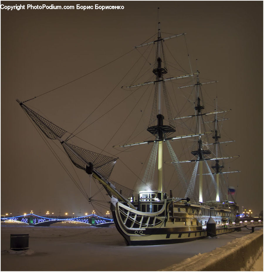 Ship, Vessel, Harbor, Port, Waterfront