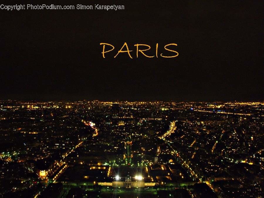 Night, Outdoors, Building, City, Downtown